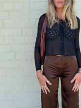 Load image into Gallery viewer, Satin pant | Chocolate | PRE-ORDER