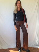 Load image into Gallery viewer, Satin pant | Chocolate | PRE-ORDER
