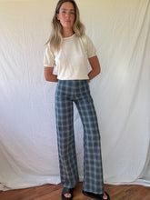 Load image into Gallery viewer, KIKO pant | blue check | Ready to ship | size XS

