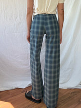Load image into Gallery viewer, KIKO pant | blue check | Ready to ship | size XS
